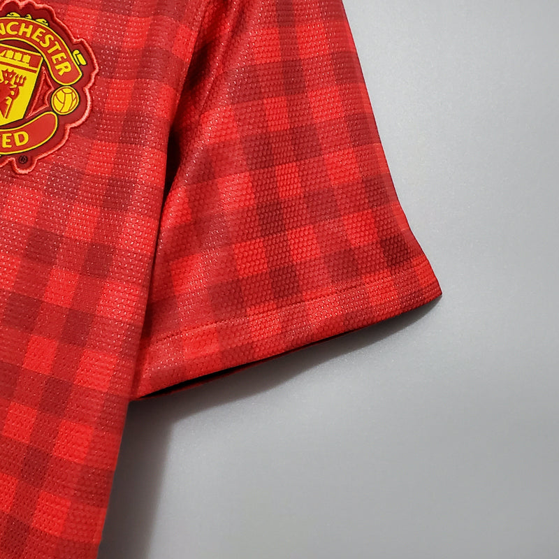 Camisa Manchester United Titular 12/13 - Versão Retro