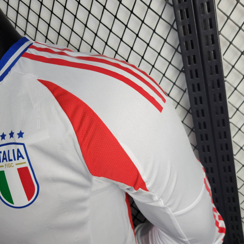 Camisa Itália Away Manga Comprida 24/25 - Adidas Jogador Masculina