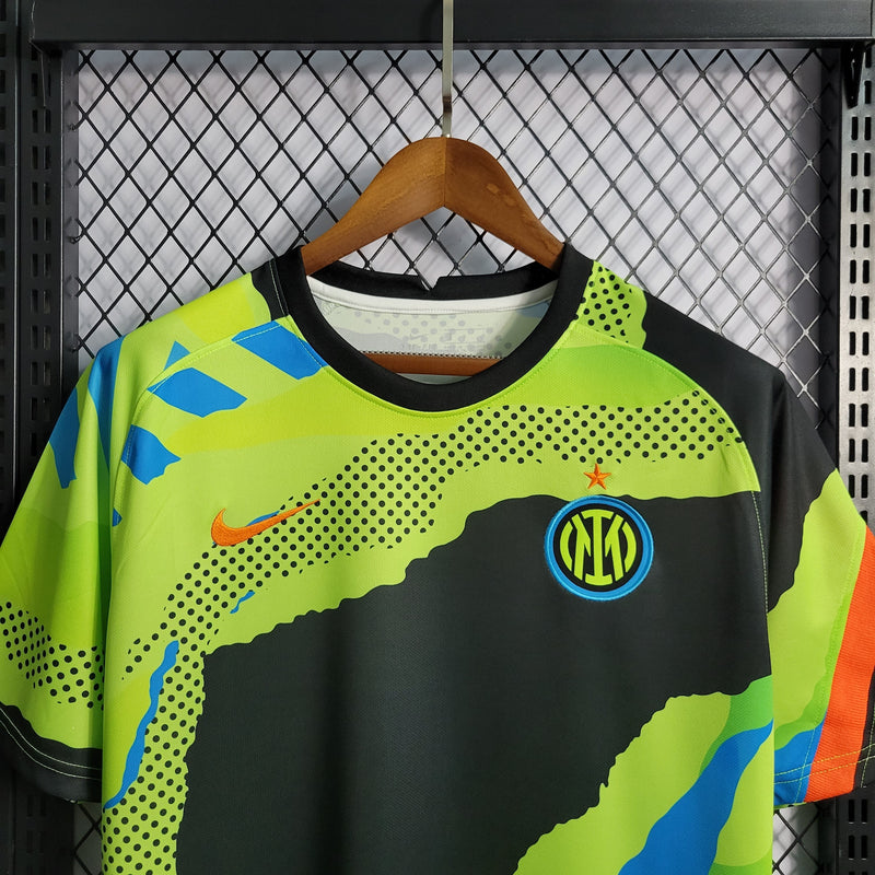 Camisa Inter de Milão Treino Verde 22/23 - Versão Torcedor