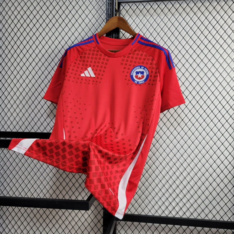 Camisa Chile Home 24/25 - Adidas Versão Torcedor Masculina