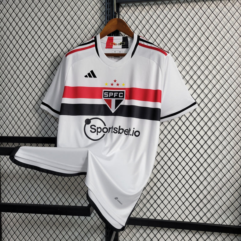 Camisa São Paulo Home 23/24 - Adidas Torcedor Masculina