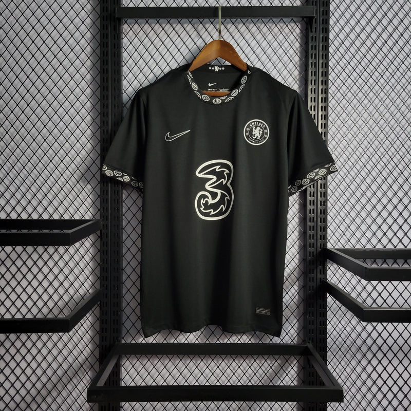 Camisa Chelsea Edição Especial Preta 22/23 - Versão Torcedor